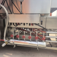 Machine à flamme à gaz double usage pour l'écorchage de volailles et la torréfaction du poivre tigre