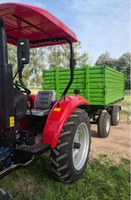 Führende Chinesische Marke LTB704 Nutztraktor 70 PS Allradantrieb für Laderarbeit Saatbeetvorbereitung Bodenbearbeitung