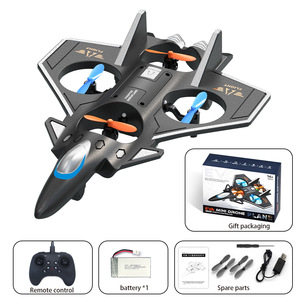 Avion de cascadeur électrique transfrontalier à quatre axes et 6 canaux Nouveau planeur <span class=keywords><strong>en</strong></span> mousse télécommandé Petit drone Portée de 80m Vidéo HD 1080p <span class=keywords><strong>pour</strong></span> - Product Image 6
