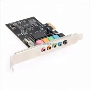 ध्वनि कार्ड PCI एक्सप्रेस x1 PCI-ई 5.1ch CMI8738 चिपसेट ऑडियो डिजिटल ध्वनि कार्ड