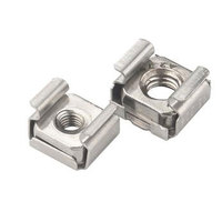 Prix usine M2 M4 M6 M8 M10 acier inoxydable A2 A4 SUS201 SUS304 SUS316 SUS430 écrou à Cage carré poli uni