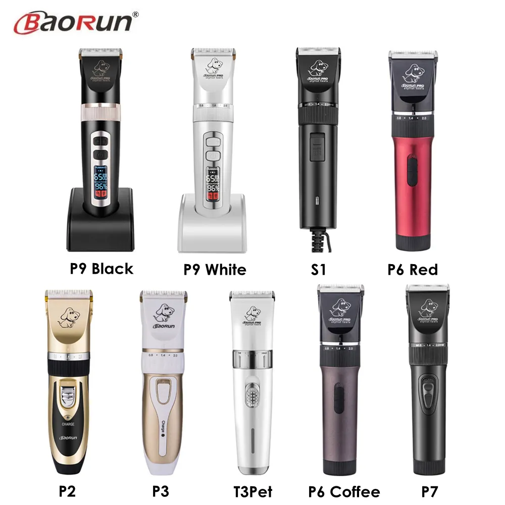 Baorun P2 P3 P6 P7 P9 S1 Hond Professionele Huisdier Kat Haar Snijder Machine Dieren Grooming Trimmer Elektrische Kapsel Scheerapparaat