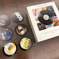 Meistverkaufter Individueller NFC-Musik-Kühlschrankmagnet Acryl Rotierende Schallplatten-Nachtlicht Personalisiertes Fotoalbum Kühlschrankmagnet Geschenk