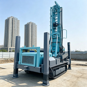 TKH300B Electric-Powered Fully Hydraulic Water Well <b>Drilling</b> Rig with Engine & Motor High Productivity Max.300m <b>Drilling</b> Depth - Product Image 1