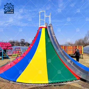 Parque infantil al aire libre Unpowered Volcano Slide Fun Playground Slide Climbing - Product Image 3