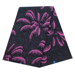 Günstige Mode druck Blüte Burnout von The Yard Baumwolle Polyester Wachs afrikanische Kleidung - Product Image 1