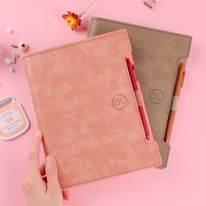 A5 B5 Biểu Tượng Tùy Chỉnh Lá Lỏng Lẻo Máy Tính Xách Tay 100G Các Tông Màu Trắng Giấy 80 Sheets Da Cứng Bìa Với Xoắn Ốc Ràng Buộc Bán Buôn - Product Image 1