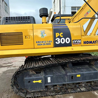 Pelle d'occasion KOMATSU machine de construction de pc300-7 japon original bon marché bon état prêt pour le travail livraison rapide