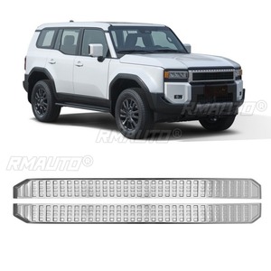 Para Toyota Prado LC250 2024+ Cubierta de Acero Inoxidable para Estribos Laterales, Tira Decorativa de Umbral, Accesorios de Modificación Robusta - Product Image 3