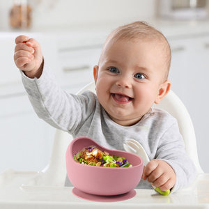 Tazón de Silicona de Grado Alimenticio Personalizado para Bebés, Libre de BPA, Vajilla para Niños Pequeños, Juego de Platos para la Hora de Comer, Diseño con Logotipo - Product Image 3