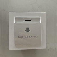Interruptor de Ahorro de Energía Inteligente de 60A para Hoteles y Apartamentos, con Ranura para Tarjeta, 3 Líneas