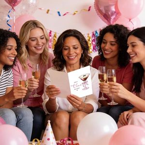 Cartes d'anniversaire amusantes pour femmes - Meilleure amie/soeur/fille/épouse - Cadeaux pour 21e/30e/50e anniversaire - Fabriquées en papier - Product Image 2