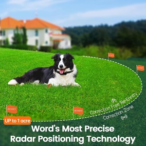 Cerca de perro inalámbrica de distancia de precisión de 10-120 pies 3 en 1 cerca de perro eléctrica Invisible y collar de choque de entrenamiento remoto para 3 perros - Product Image 3