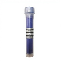 GHK-CU 98% Poudre de peptide bleu, extrait végétal par extraction à l'eau, qualité alimentaire en flacon, CAS 89030-95-5 & 49557-75-7
