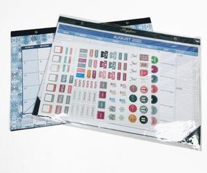 <span class=keywords><strong>2024</strong></span> usine écologique logo personnalisé reliure en métal publicité <span class=keywords><strong>calendrier</strong></span> mural <span class=keywords><strong>calendrier</strong></span> de bureau impression - Product Image 1