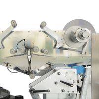 Machine d'alimentation et d'emballage automatique à plaques inclinées pour l'emballage en sachet de biscuits et guimauves