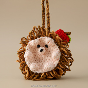 กระเป๋าถักโครเชต์ทรง<span class=keywords><strong>เห็ด</strong></span>มินิสุดเก๋สไตล์วินเทจสำหรับนักศึกษา <span class=keywords><strong>ทำ</strong></span>ด้วยมือ  กระเป๋าใส่เหรียญ - Product Image 4