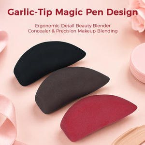 Esponja de Maquillaje en Forma de Ajo de Marca Privada, Esponja de Belleza sin Látex para Marcas de Cosméticos y Distribuidores de Productos de Belleza - Product Image 3