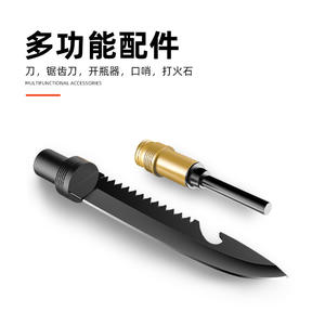 Pelle multifonction D-Grip avec lame de 13 1/2 pouces, qualité industrielle, outil de survie pour le camping en plein air, pelle pliante en acier au manganèse - Product Image 3