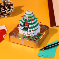 Bloc-notes 3D, calendrier, Père Noël, bonhomme de neige, arbre de Noël, décoration de bureau, bloc-notes à feuilles mobiles, papeterie, cadeau de Noël pour les amis