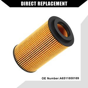 Usine A6511800109 Filtre à <span class=keywords><strong>huile</strong></span> <span class=keywords><strong>moteur</strong></span> pour Chrysler pour Jeep SUV 2.2 pour <span class=keywords><strong>Mercedes</strong></span> Benz <span class=keywords><strong>A</strong></span>-CLASS W176 B-CLASS W246 W242 C-CLASS - Product Image 3