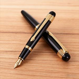 High Quality Luxury Metal Fountain <b>Pen</b> Custom Logo 0.5mm Writing Width Loose Packaging-Custom Brand for Team Building Student - Product Image 2
