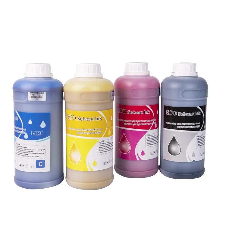Fast Drying Inkworld Eco Solvent Ink for Epson DX5/7 XP600 I3200 eco solvent head