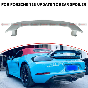 Meilleur prix pour l'ajout d'un aileron arrière de style Te-chart en fibre de carbone pour Porsche 718 - Product Image 2