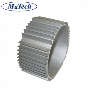 Perfil de Extrusión de Aluminio 6061 Pulido para Disipador de Calor de Servidor - Product Image 3