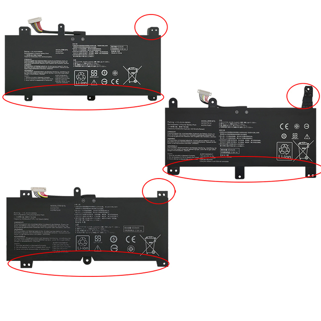 Genuine Laptop Battery C41N1731 0B200-02990000 for ASUS ROG Strix Scar 15 Notebook Rechargeable Li-ion Original Battery
