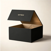 Boîtes cadeaux pliantes rigides magnétiques personnalisées, colorées, haut de gamme, écologiques et robustes pour l'emballage de mariages et les petites entreprises