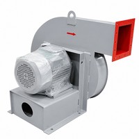 Ventilateur centrifuge à double entrée à pales courbées vers l'avant en acier inoxydable à faible bruit, entraînement direct 380V, haute efficacité pour CVC