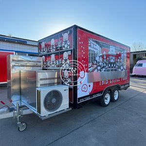 Camion de restauration rapide de qualité supérieure 2025, camion de crème glacée, camion de nourriture mobile à vendre, entièrement équipé avec des toilettes - Product Image 2