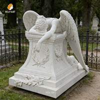 MILY Tombes communes en marbre blanc de haute qualité pour cimetière, monuments funéraires, pierres tombales à vendre