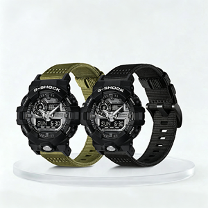 Correa de reloj de repuesto de nailon trenzado de 22 mm para la serie <span class=keywords><strong>G</strong></span>-<span class=keywords><strong>SHOCK</strong></span> DW-<span class=keywords><strong>5600</strong></span> / GA-110, correa deportiva duradera - Product Image 1