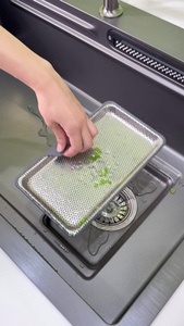 Lavello da Cucina in Acciaio Inox di Alta Qualità con Rubinetto Multifunzione a Cascata e Lavastoviglie Integrata - Product Image 5