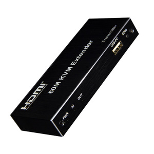 <span class=keywords><strong>60m</strong></span> 1080P KVM <span class=keywords><strong>Extender</strong></span> với <span class=keywords><strong>HDMI</strong></span> Loop-out không dây hợp kim nhôm USB âm thanh <span class=keywords><strong>Extender</strong></span> trên CAT6 4k bảo hiểm 10 mét phạm vi - Product Image 3