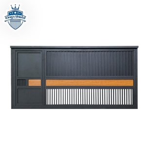 <span class=keywords><strong>Portails</strong></span> <span class=keywords><strong>coulissants</strong></span> modernes en aluminium pour cour et allée, en métal, pour maison - Product Image 5