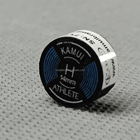 Pointe de billard professionnelle Kamui Athlete 14 mm -- Revêtements en cuir dur et souple pour un maximum de rotation et de puissance
