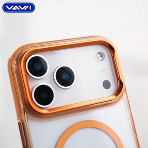 Funda protectora móvil VAWI B390 a prueba de golpes con marco de lente magnética I Phone Case para iPhone 17 <span class=keywords><strong>Pro</strong></span> Max Air Fundas De Celulares - Product Image 6