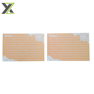 Cheap custom size <strong>thinking</strong> of <strong>you</strong> paper gift card printing postcard - Product Image 3