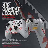 Controlador HAWK-S1 PB TAILS, Diseño de Tiburón Volador, Gamepad Multiplataforma para PC/Switch