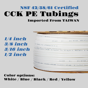 1/4 inch 3/8 inch 1/2 inch 5/16 inch 12 mm CCK PE Ống RO lọc nước bộ phận cho máy lọc nước - Product Image 4