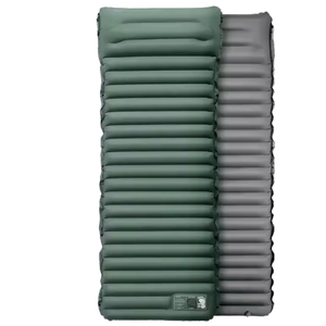 Colchoneta de Camping de TPU de Alta Calidad de 4.8 Pulgadas de Grosor con Bomba de Pie Integrada y Almohada Inflable para Senderismo y Actividades al Aire Libre - Product Image 1
