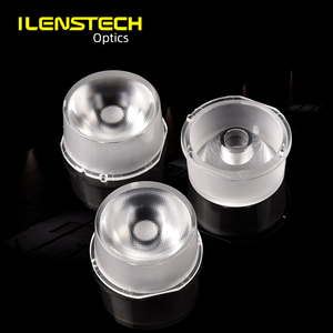 20mm de diamètre 10 degrés lentille LED en plastique lentille optique intégrée avec colle pour l'emplacement pour le lavage des murs - Product Image 3