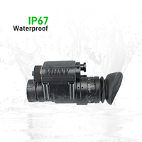 Monocular de Visión Nocturna MH-PVS14 de Alta Resolución 60+, Fósforo Verde P43, FOM Real de 1400/1600, Generación 2+/3, Venta al por Mayor de Fábrica