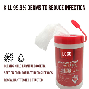 Toallitas Húmedas Desinfectantes Antibacterianas para la Higiene del Hogar, Toallitas de Limpieza, OEM, ODM, Venta al Por Mayor Personalizada - Product Image 3