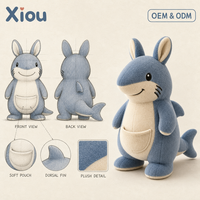 Jouets en peluche personnalisés en gros, jouets en peluche doux, animaux en peluche, mise en avant de la conception de personnages originaux, échantillons OEM, sans quantité minimale de commande