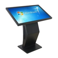 Tablet Android de 49 pulgadas, PC todo en uno, pantalla táctil, Monitor de medios LCD digital, quiosco de señalización con material metálico