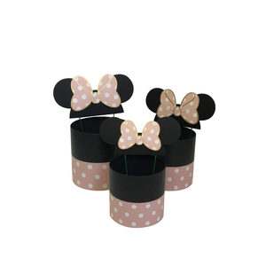 Boîte à fleurs MICKEY et MINNIE, cylindre de beauté, ensemble de 3 cylindres - Product Image 2